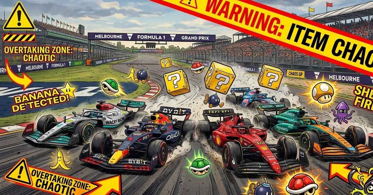 F1's New Rules Spark 'Mario Kart' Controversy at Australian GP