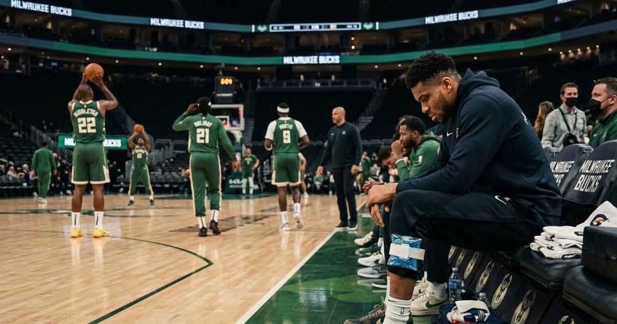 Giannis Misses 30th Game of Season Raising Serious Alarm at Milwaukee Bucks