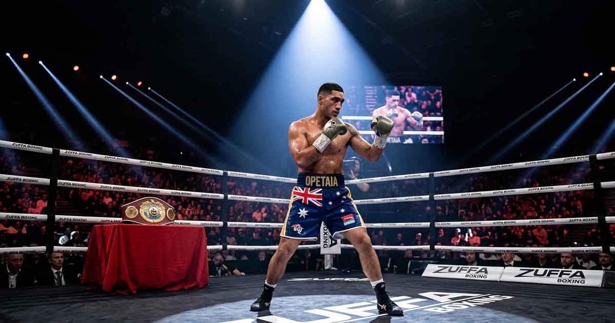 Jai Opetaia Launches Zuffa Boxing Career With Title Unification Challenge