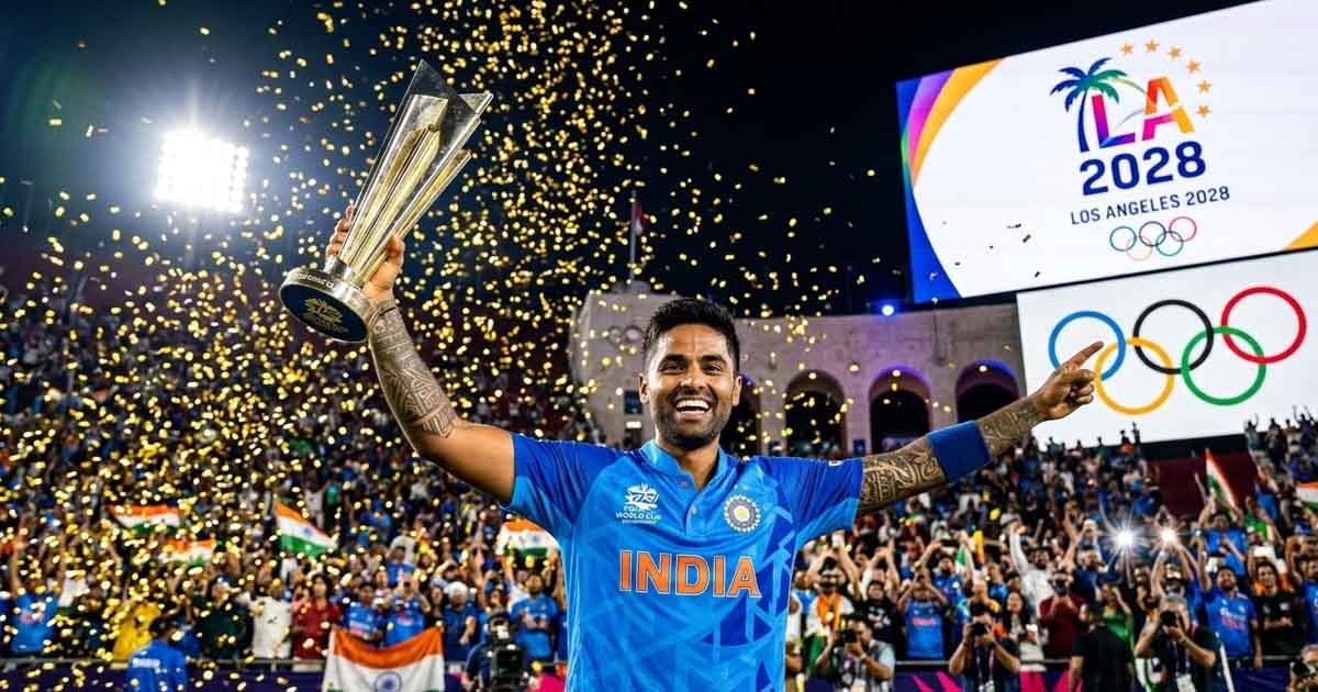 Surya Kumar Targets Olympic Gold for India in 2028 After T20 Triumph