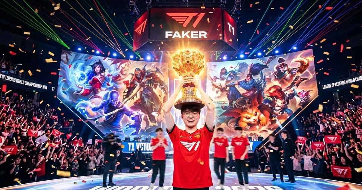 T1 Defend League of Legends World Championship Crown in Dominant Display