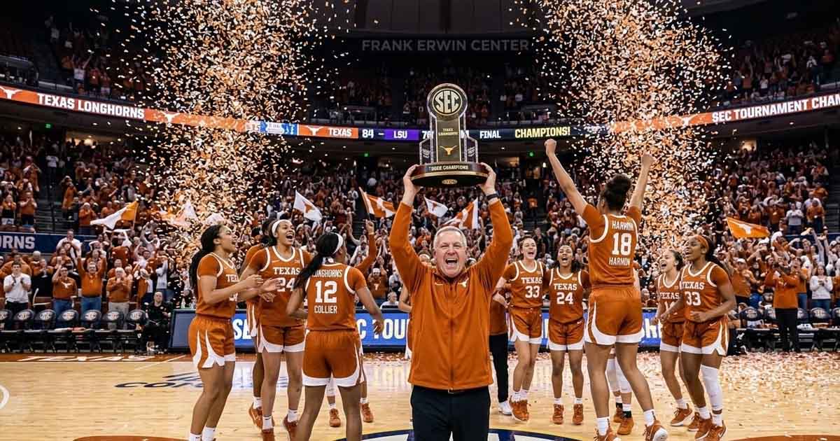 Texas Claims SEC Women's Basketball Tournament Title Over South Carolina