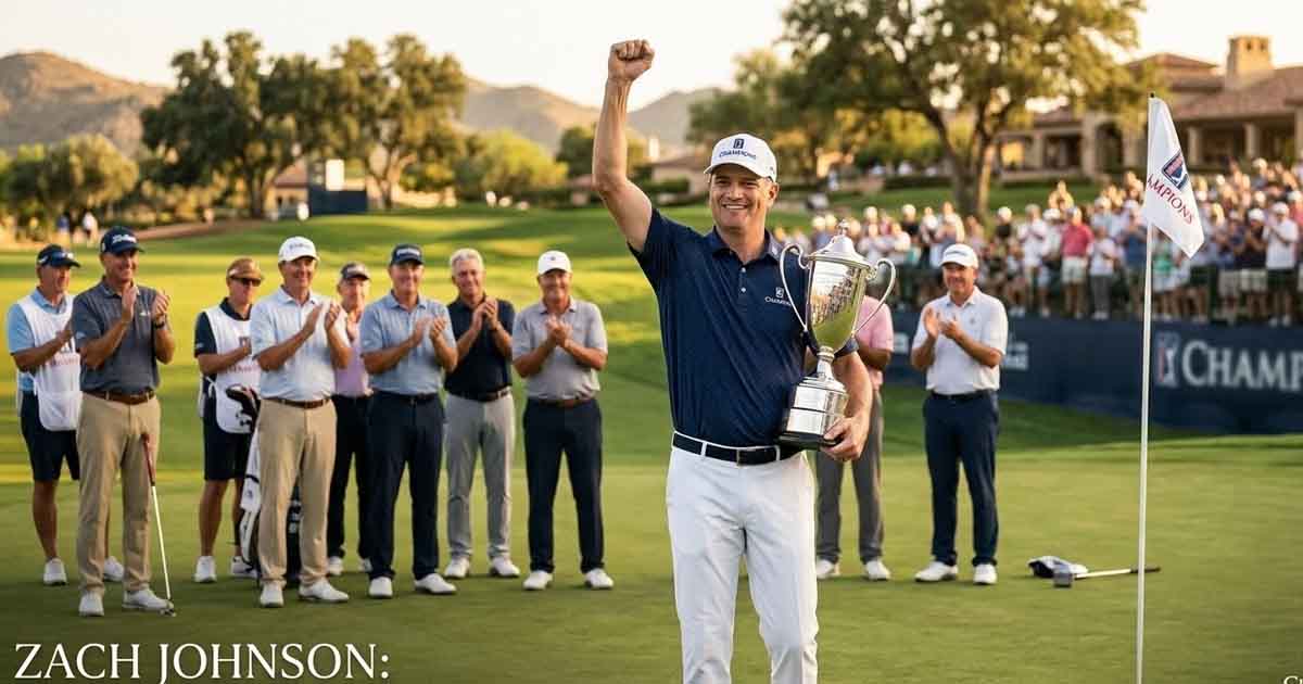 Zach Johnson Shocks Field With Wire-to-Wire Win in PGA Champions Debut